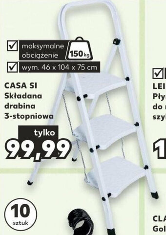 CASA SI Składana drabina 3-stopniowa