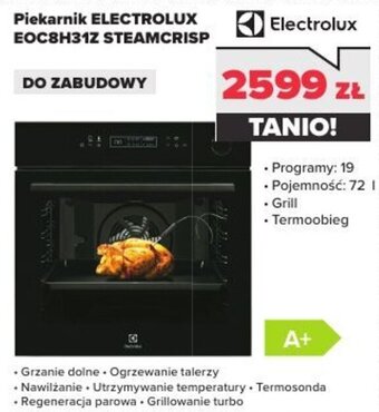 Neonet Piekarnik ELECTROLUX EOC8H31Z STEAMCRISP oferta