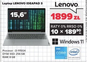Laptop LENOVO IDEAPAD 3