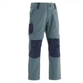 Decathlon Spodnie turystyczne dla dzieci quechua mh500 2w1 oferta