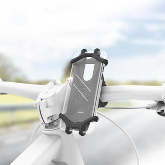 Decathlon Uniwersalny uchwyt rowerowy na smartfona o szer. 6-8 cm oferta