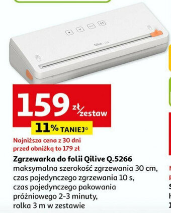Auchan Zgrzewarka do folii Qilive Q.5266 oferta