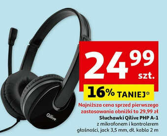 Auchan Słuchawki Qilive PHP A-1 oferta