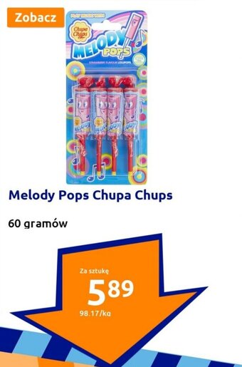 Action Melody Pops Chupa Chups 60g oferta