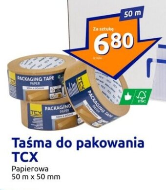 Action Taśma do pakowania TCX 50 m x 50 mm oferta
