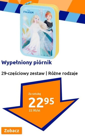 Action Wypełniony piórnik 29-częściowy zestaw oferta