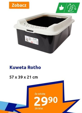 Kuweta Rotho 57x39x21cm