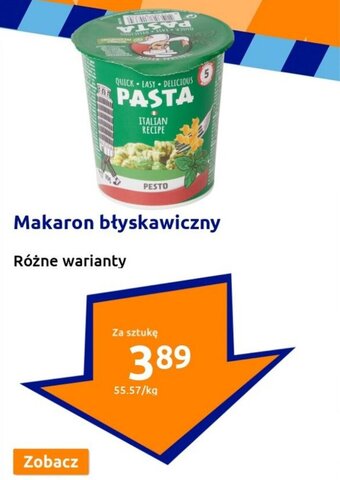 Action Makaron błyskawiczny oferta