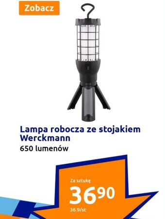 Action Lampa robocza ze stojakiem Werckmann 650 lumenów oferta