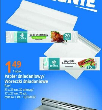 E.Leclerc Papier śniadaniowy oferta