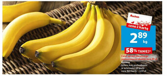 Auchan Banany 1 kg oferta