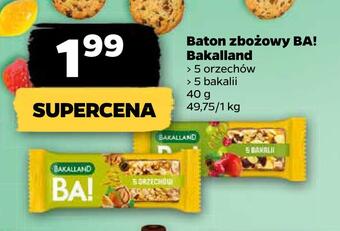 Netto Baton zbożowy ba! bakalland oferta