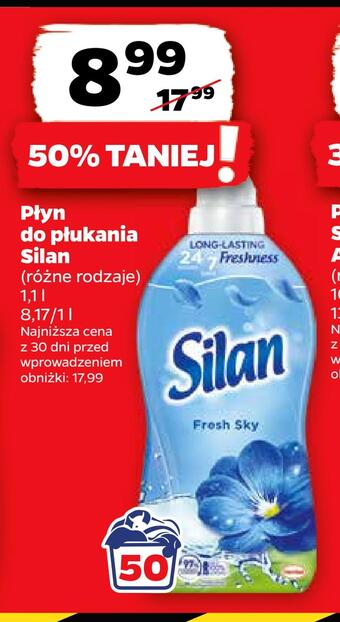 Netto Płyn do płukania silan płyn oferta