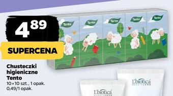 Netto Chusteczki higieniczne tento oferta