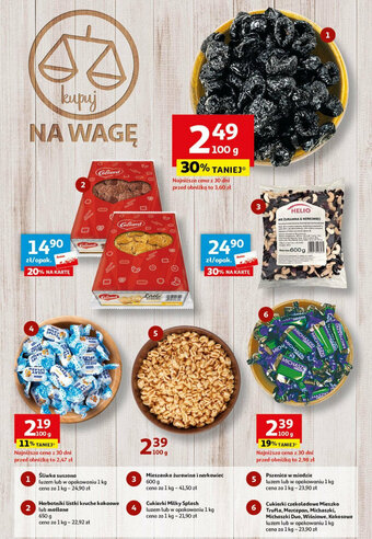 Auchan Śliwka suszona 100 g oferta