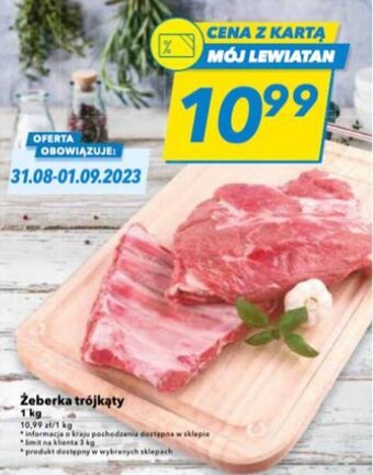 Lewiatan Żeberka trójkąty 1kg oferta
