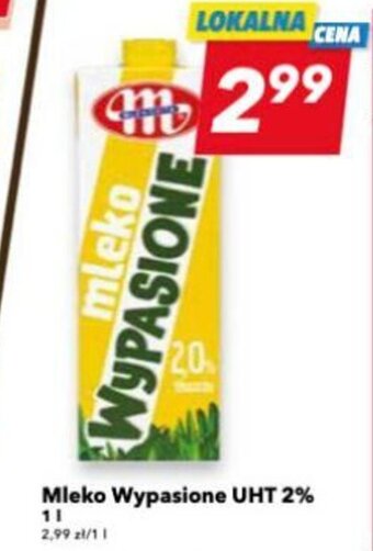Lewiatan Mleko Wypasione UHT 2% 1l oferta