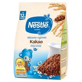 Biedronka Nestlé kaszka mleczno-ryżowa kakao dla dzieci po 12. miesiącu 230 g oferta