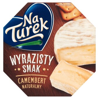 Społem Naturek camembert naturalny wyrazisty smak 120 g oferta