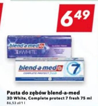 Lewiatan Pasta do zębów blend-a-med 75 ml oferta