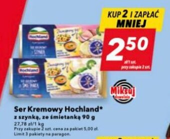 Lewiatan Ser Kremowy Hochland 90 g oferta