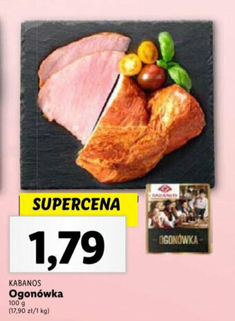 Lidl KABANOS Ogonówka 100g oferta