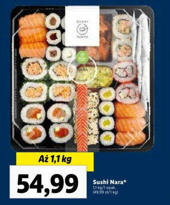 Lidl Sushi Nara 1,1 kg oferta