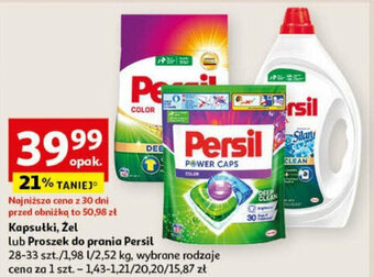 Auchan Kapsułki, Żel lub Proszek do prania Persil oferta