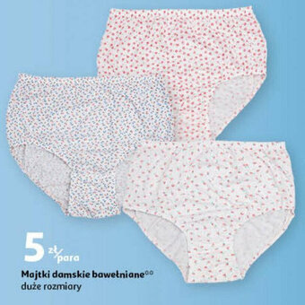 Majtki damskie bawełniane