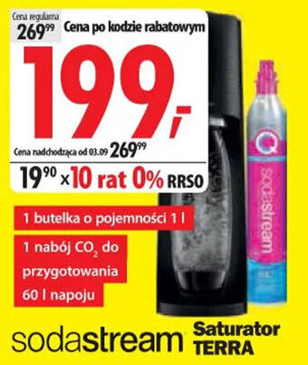 Media Expert sodastream Saturator TERRA oferta