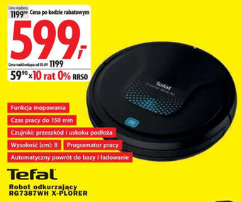 Media Expert Tefal Robot odkurzający RG7387WH X-PLORER oferta