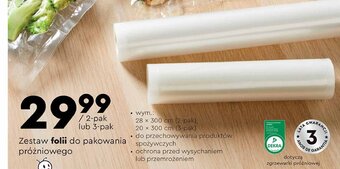 Biedronka Folia do zgrzewarki 20 x 300 cm oferta