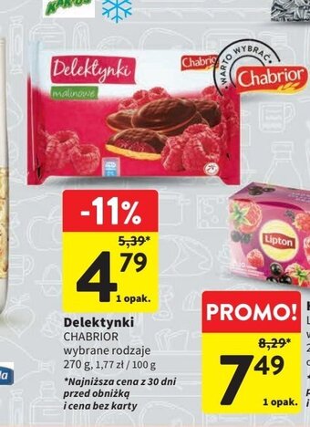 Intermarche Delektynki malinowe oferta