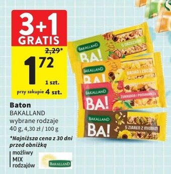Intermarche Baton banan i zboża oferta