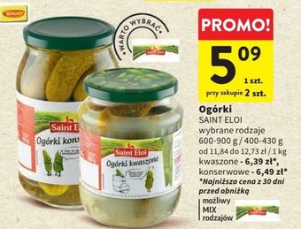 Intermarche Ogorki konserwowe oferta