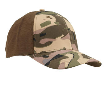 Decathlon Czapka myśliwska z daszkiem solognac 520 camo oferta