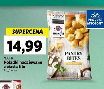 Lidl NOSTJA Roladki nadziewane z ciasta filo 1kg oferta