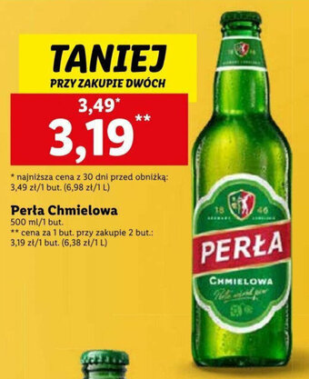 Lidl Perła Chmielowa 500ml oferta