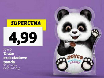 Lidl JOYCO Draże czekoladowe panda 50 g oferta