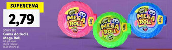 Lidl JOHNY BEE Guma do żucia Mega Roll 40 g oferta