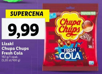 Lidl Lizaki Chupa Chups Fresh Cola 192 g oferta