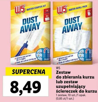 Lidl W5 Zestaw do zbierania kurzu lub zestaw uzupełniający ściereczek do kurzu 10szt. oferta