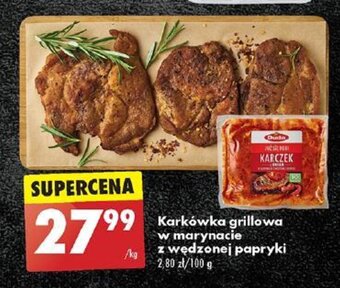 Biedronka Karkówka grillowa w marynacie z wędzonej papryki 1kg oferta