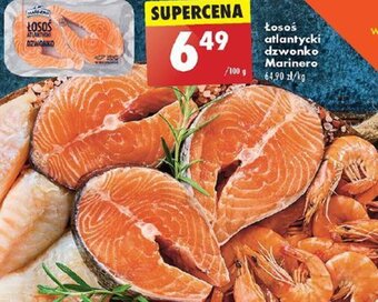 Biedronka Łosoś atlantycki dzwonko Marinero 100g oferta