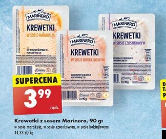 Biedronka Krewetki z sosem Marinero 90 g oferta