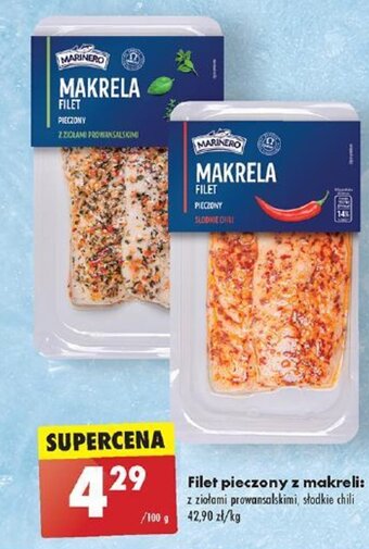 Biedronka Filet pieczony z makreli 100g oferta