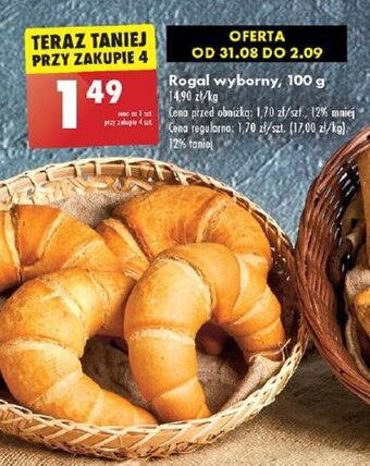 Biedronka Rogal wyborny 100 g oferta