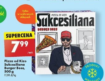 Biedronka Pizza od Kizo Sukcesiliana Burger Boss 500 g oferta