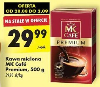 Biedronka Kawa mielona MK Café Premium, 500 g oferta