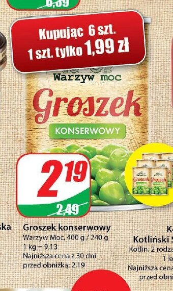 Dino Groszek konserwowy oferta